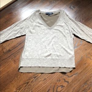 French connection cold shoulder sweater